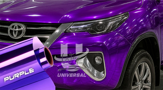 Wrap Cromado Púrpura Imperial