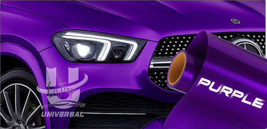 Wrap Súper Glossy Metálico – Morado Imperial