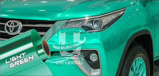 Wrap Cromado Verde Aurora