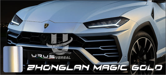 Azul Acero - Oro Mágico