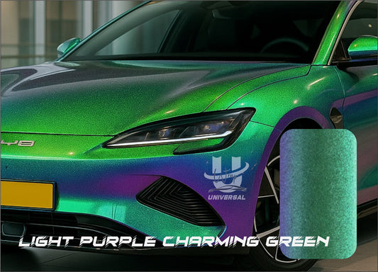 Morado Claro - Verde Encantador