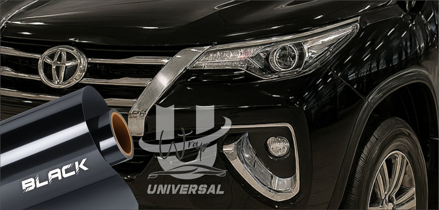 Wrap Cromado Negro Obsidiana